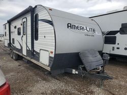 Salvage trucks for sale at Houston, TX auction: 2015 Gulf Stream Ameri-Lite