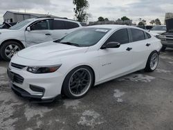 Chevrolet salvage cars for sale: 2018 Chevrolet Malibu LT