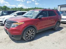 Salvage cars for sale at Duryea, PA auction: 2015 Ford Explorer XLT