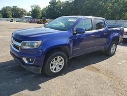 Chevrolet Colorado salvage cars for sale: 2017 Chevrolet Colorado LT