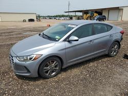 Salvage cars for sale at Temple, TX auction: 2017 Hyundai Elantra SE