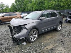 Salvage cars for sale at Waldorf, MD auction: 2013 Ford Explorer Limited