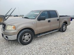 Salvage cars for sale from Copart Temple, TX: 2006 Ford F150 Supercrew