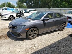 Salvage cars for sale from Copart Midway, FL: 2019 Honda Civic Sport