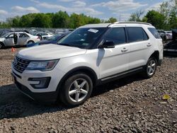 Salvage cars for sale at Chalfont, PA auction: 2017 Ford Explorer XLT