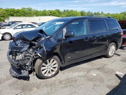 Salvage cars for sale from Copart Exeter, RI: 2011 Toyota Sienna XLE