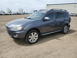 Salvage cars for sale from Copart Rocky View County, AB: 2012 Mitsubishi Outlander GT