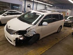 Toyota Sienna xle salvage cars for sale: 2012 Toyota Sienna XLE