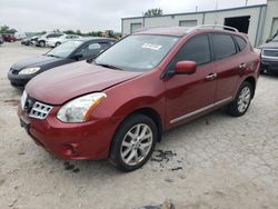 Salvage cars for sale at Kansas City, KS auction: 2013 Nissan Rogue S
