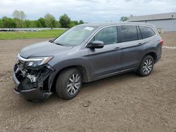 Salvage cars for sale from Copart Columbia Station, OH: 2019 Honda Pilot EXL