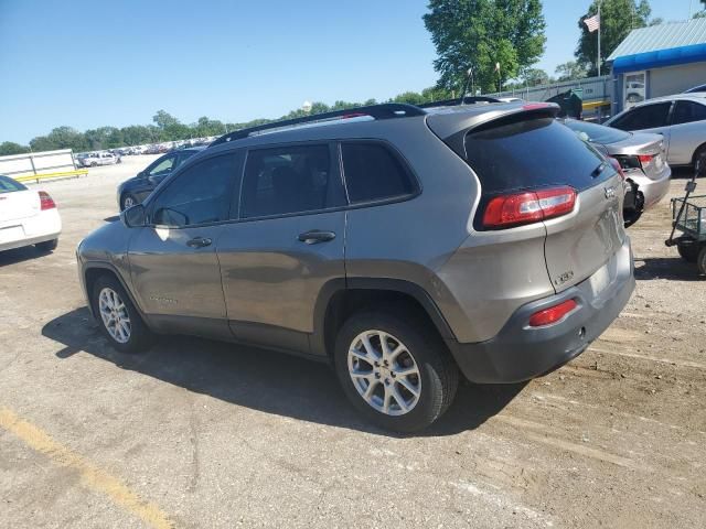 2016 Jeep Cherokee Sport