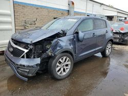 Salvage cars for sale at New Britain, CT auction: 2016 KIA Sportage LX