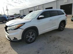 Salvage cars for sale at Jacksonville, FL auction: 2016 Toyota Highlander XLE