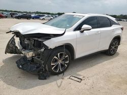 Salvage cars for sale at San Antonio, TX auction: 2016 Lexus RX 350