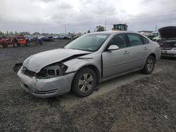 Chevrolet salvage cars for sale: 2007 Chevrolet Impala LT