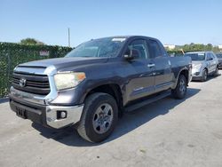 Salvage cars for sale from Copart Orlando, FL: 2014 Toyota Tundra Double Cab SR/SR5