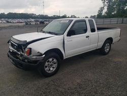 Salvage cars for sale at Dunn, NC auction: 2000 Nissan Frontier King Cab XE