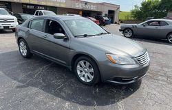 Salvage cars for sale from Copart Kansas City, KS: 2011 Chrysler 200 Touring
