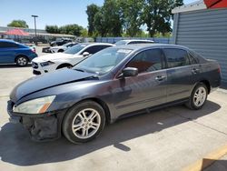 Salvage cars for sale from Copart Sacramento, CA: 2007 Honda Accord EX