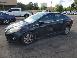Salvage cars for sale at Gaston, SC auction: 2012 Ford Focus SEL