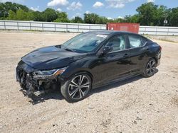 Nissan salvage cars for sale: 2021 Nissan Sentra SR