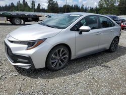 Salvage cars for sale from Copart Graham, WA: 2020 Toyota Corolla SE