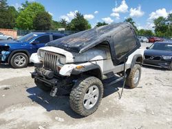 Jeep salvage cars for sale: 1988 Jeep Wrangler Laredo