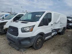 Salvage trucks for sale at Grand Prairie, TX auction: 2016 Ford Transit T-250