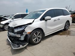 Vehiculos salvage en venta de Copart Grand Prairie, TX: 2023 Honda Odyssey Touring