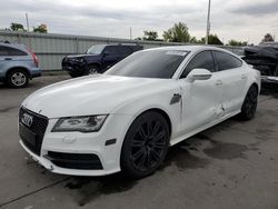 Salvage cars for sale from Copart Littleton, CO: 2012 Audi A7 Prestige