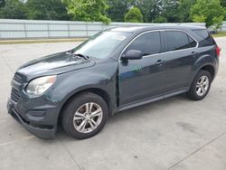 Salvage cars for sale at Augusta, GA auction: 2017 Chevrolet Equinox LS