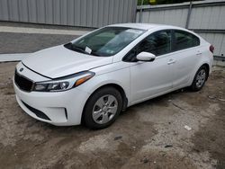 Salvage cars for sale at West Mifflin, PA auction: 2018 KIA Forte LX