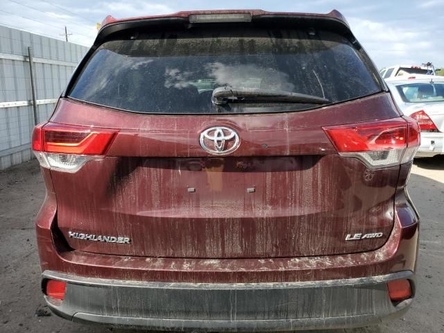 2019 Toyota Highlander LE