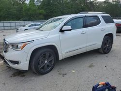 Salvage cars for sale at Greenwell Springs, LA auction: 2017 GMC Acadia Denali
