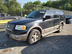 Salvage cars for sale at Waldorf, MD auction: 2003 Ford Expedition Eddie Bauer