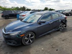 Salvage cars for sale at Pennsburg, PA auction: 2016 Honda Civic Touring