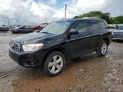 Salvage cars for sale at Oklahoma City, OK auction: 2010 Toyota Highlander Limited