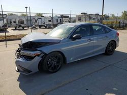 Salvage cars for sale at Sacramento, CA auction: 2024 Honda Civic Sport