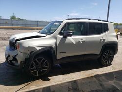 Salvage cars for sale at Dyer, IN auction: 2021 Jeep Renegade Limited