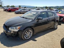 Lexus salvage cars for sale: 2015 Lexus CT 200