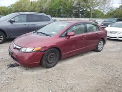 Salvage cars for sale from Copart North Billerica, MA: 2008 Honda Civic LX