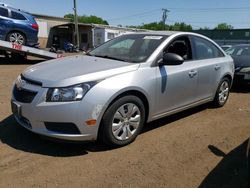 Salvage cars for sale at New Britain, CT auction: 2014 Chevrolet Cruze LS