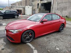 Alfa Romeo Giulia TI salvage cars for sale: 2017 Alfa Romeo Giulia TI