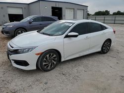 Salvage cars for sale at New Braunfels, TX auction: 2017 Honda Civic EX