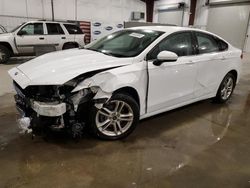 Salvage cars for sale from Copart Avon, MN: 2018 Ford Fusion SE
