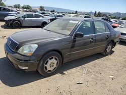 Salvage cars for sale at San Martin, CA auction: 2002 Lexus LS 430