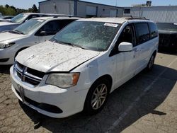 Salvage cars for sale from Copart Vallejo, CA: 2014 Dodge Grand Caravan SXT