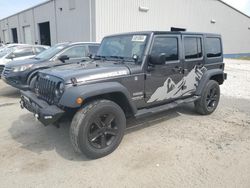 Salvage cars for sale at Jacksonville, FL auction: 2017 Jeep Wrangler Unlimited Sport