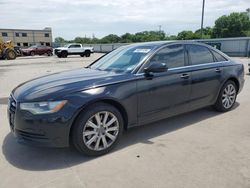 Salvage cars for sale at auction: 2015 Audi A6 Premium Plus