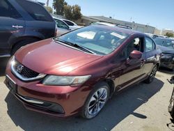 Salvage cars for sale at Martinez, CA auction: 2013 Honda Civic EX